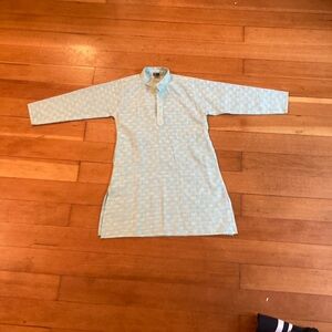Light Blue Long Sleeve Tunic (Kurta?)